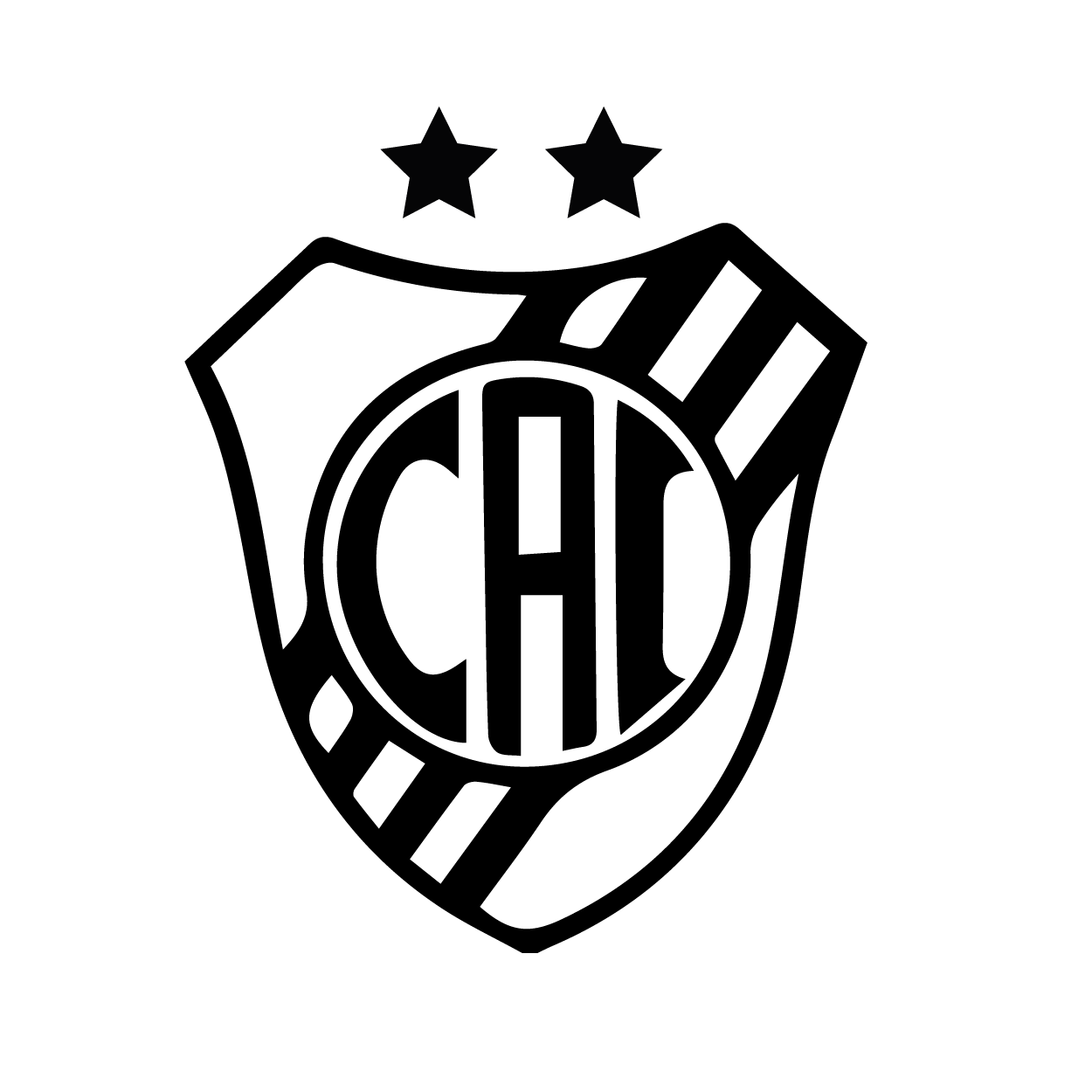 Escudo clásico negro nuevo